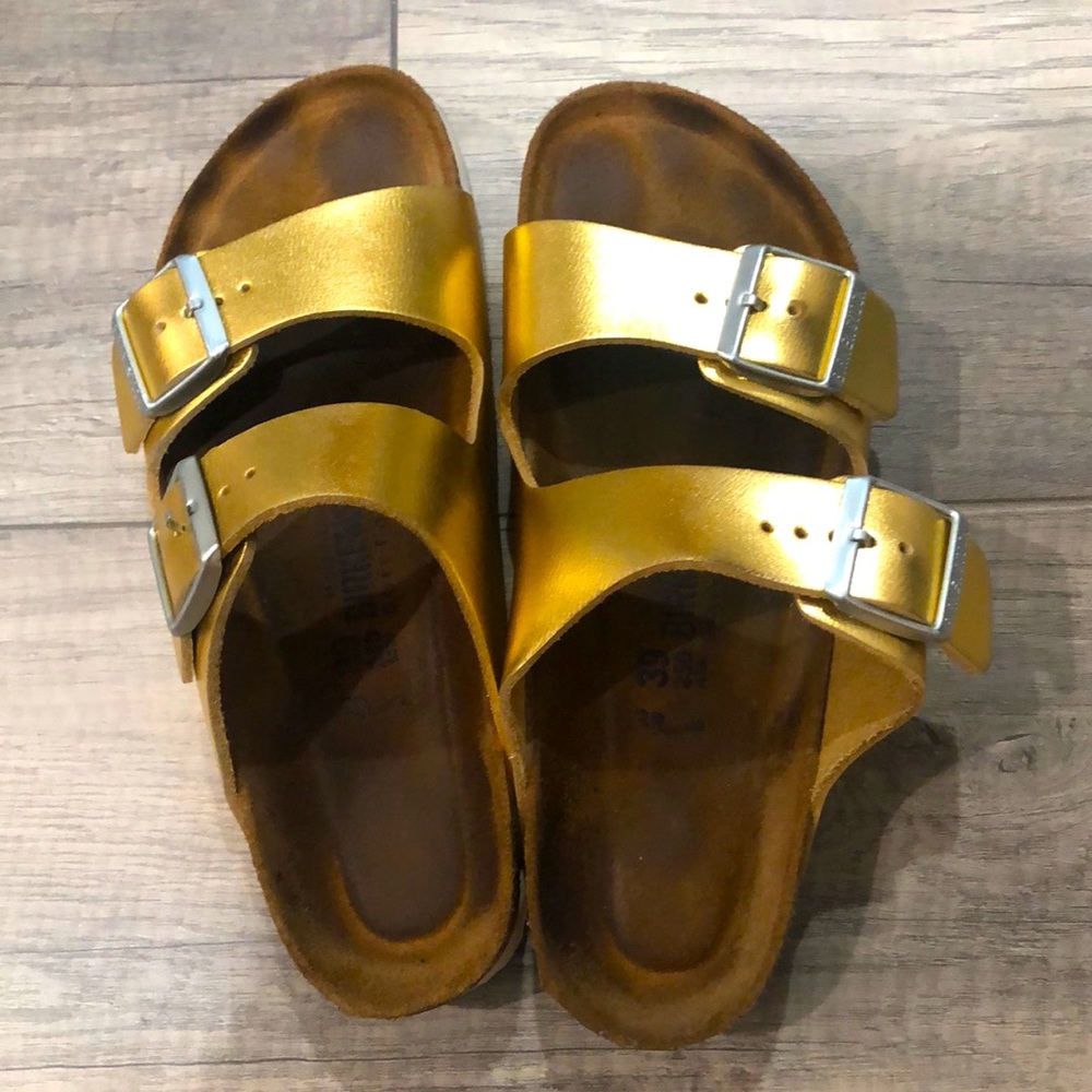 Birkenstock Gold Arizona size 39